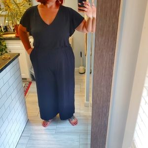 LOFT black romper XXL